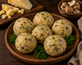 Canederli Formaggi e Funghi