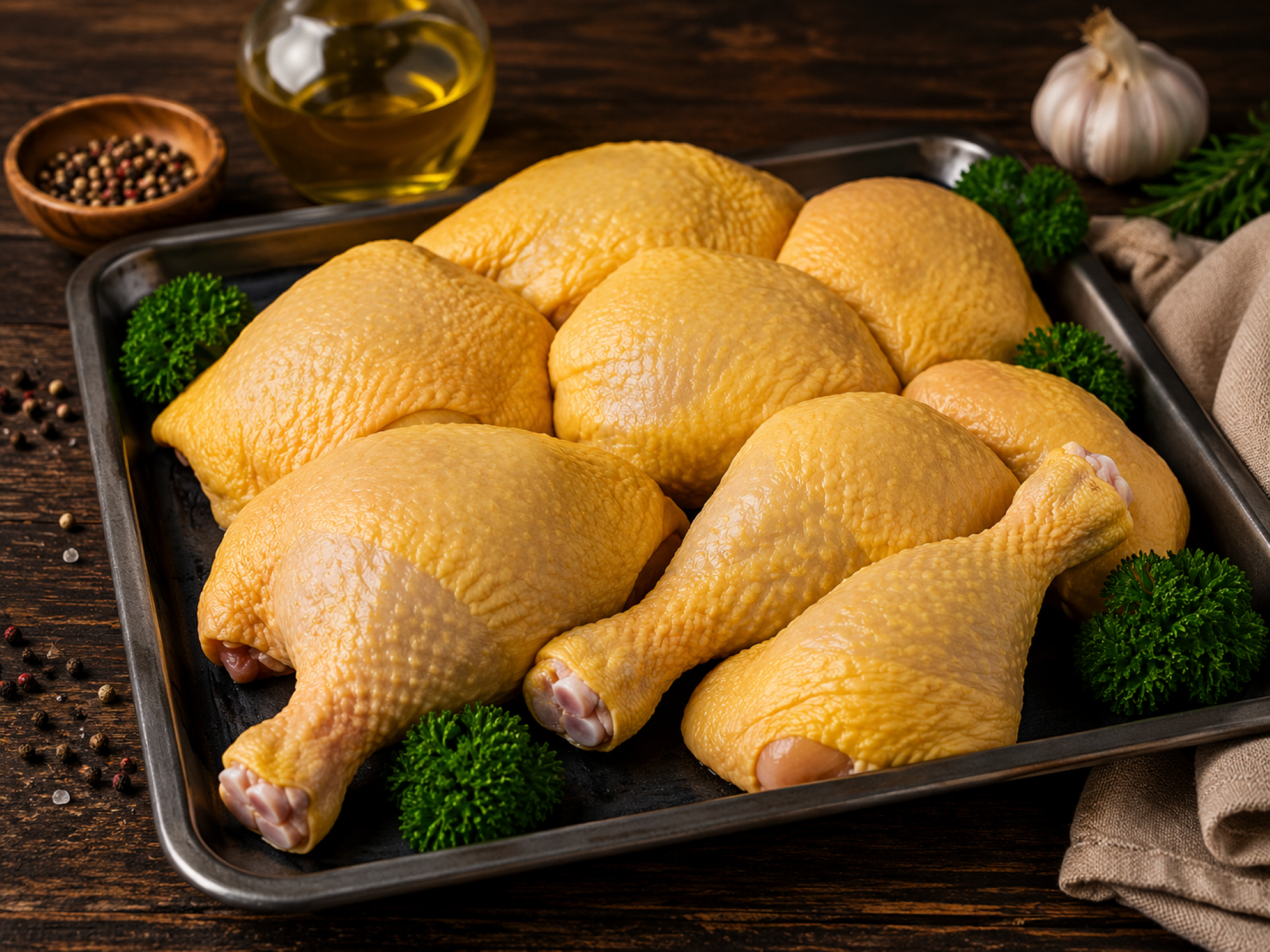 Pollo a Pasta Gialla